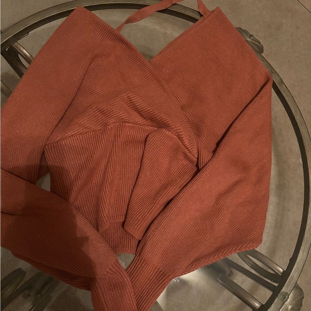 Love Tree ribbed sweater